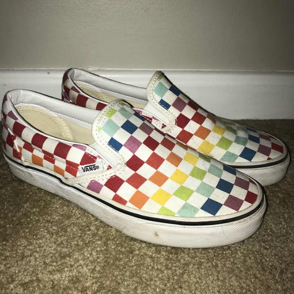 Rainbow vans